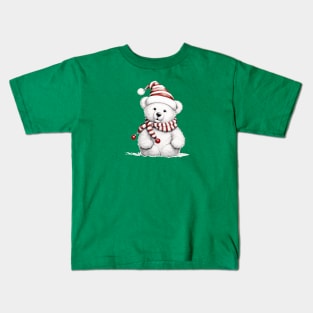 Christmas Teddy Kids T-Shirt